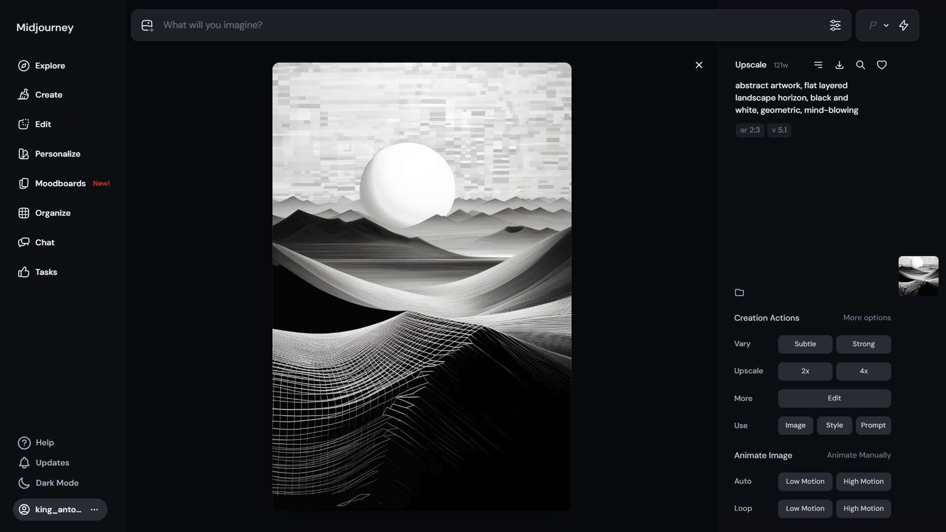 AI-generated artwork image, produced by Midjourney.
