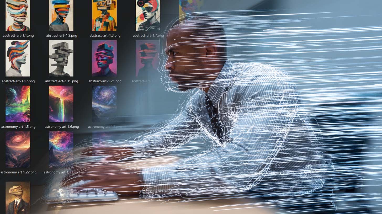 Man creates hundreds of print-on-demand products fast using AI + automation.