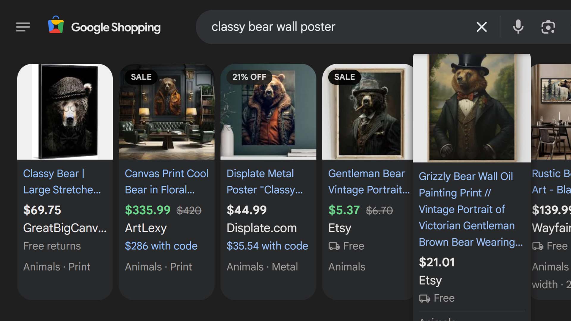 Examples of SEO-optimized print-on-demand products created by the Bulk POD Product Creator.