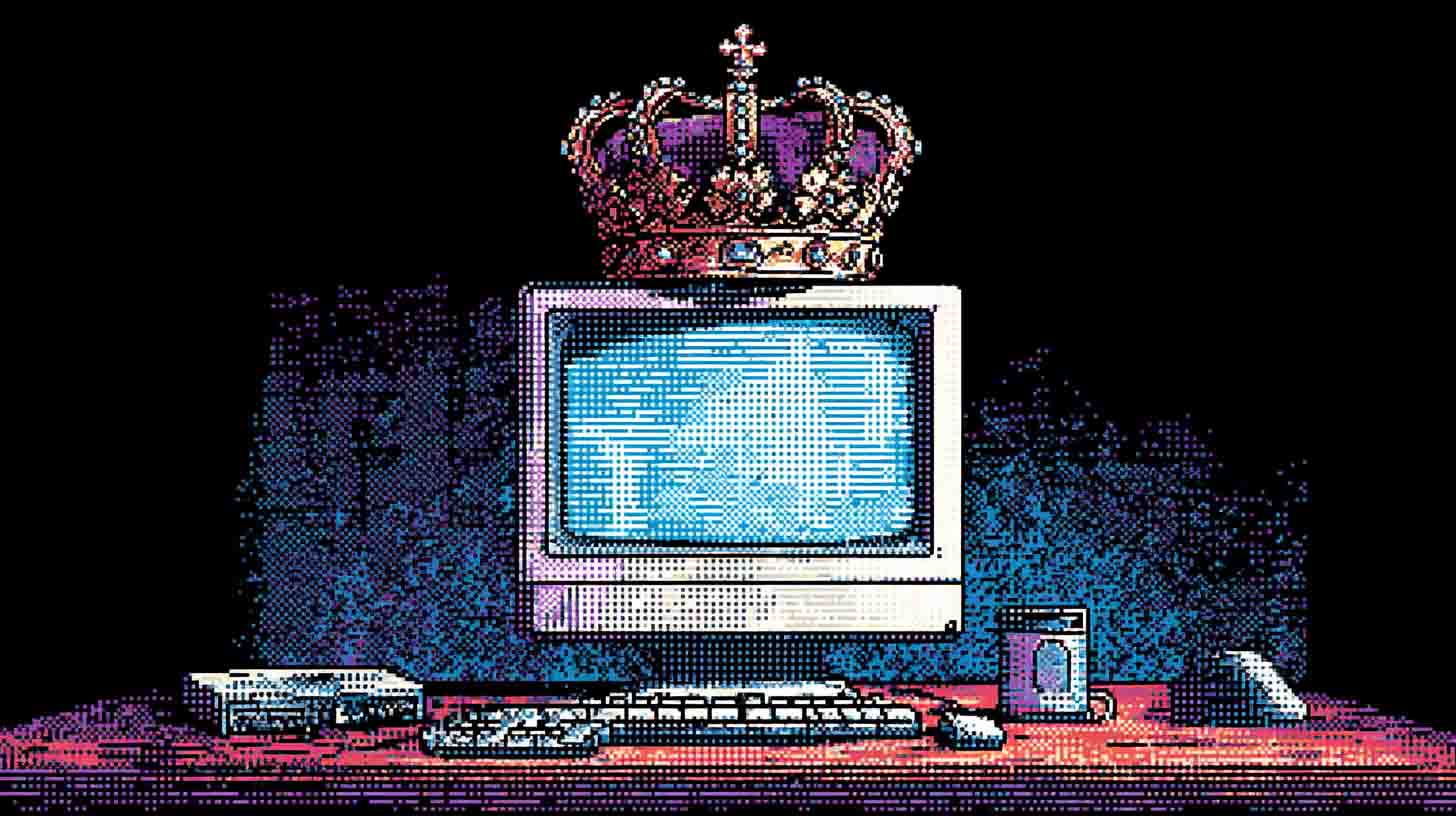 Website traffic is very important for print-on-demand sellers: 'Traffic is king' concept image.