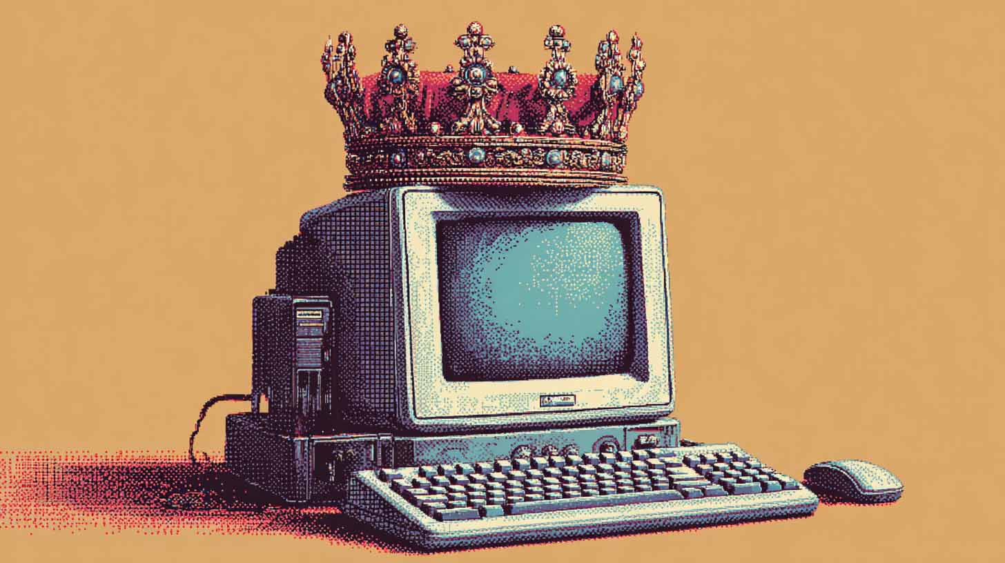 Website traffic is very important for print-on-demand sellers: 'Traffic is king' concept image.